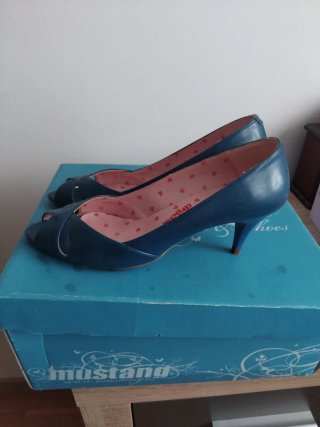 Zapatos Mustang Talla 41 Azul