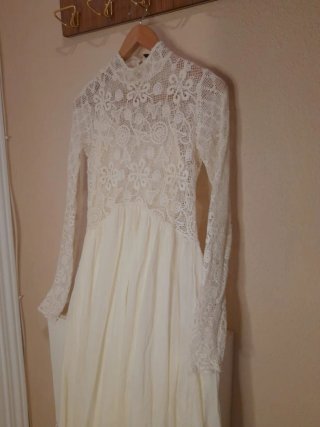 Vestido Maxi Crochet