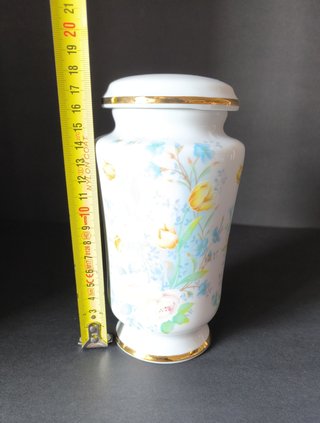 Pote 17cm Porcelana Encarnaçao Portugal