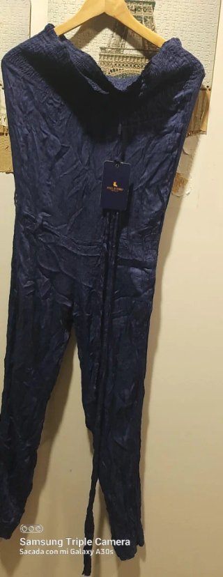 Pantalón azul talla m pie Ldtoro