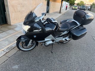 BMW R1200RT Negra y Plata