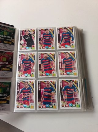 Colección Cromos Liga BBVA Adrenalyn 2015-16