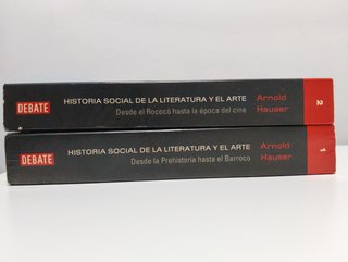 Vol.1/2 Historia social de la literatura y el Arte