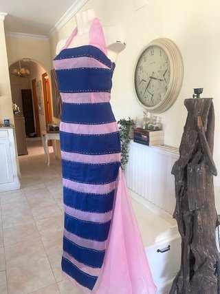 Vestido de gala vintage María Luisa