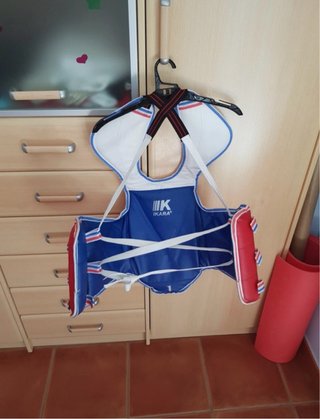 Peto Taekwondo IKARA Reversible Talla Única
