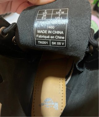 Botas Dr. Martens suela baja negras
