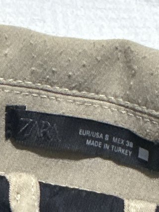 Chaqueta Zara Hombre Talla S Beige