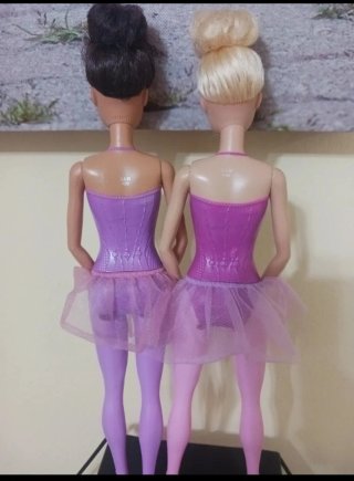 2 Barbie Ballerine  Mattel