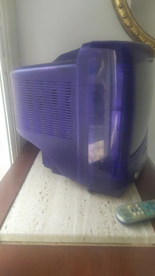 Televisor Daewoo 14 Transparente Años 90