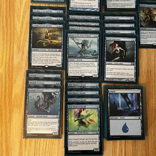 Mono Blue Merfolk Tribal MTG Deck