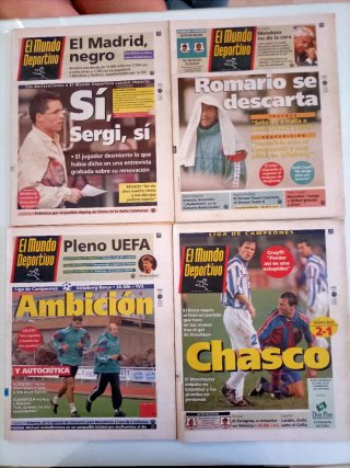 EL MUNDO DEPORTIVO.AGOSTO Y SEPTIEMBRE 1994