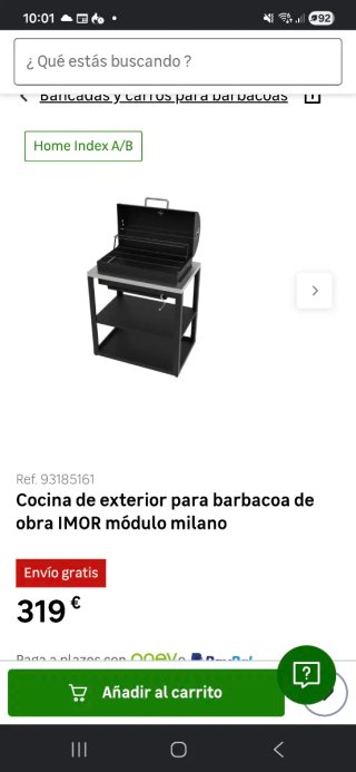 Barbacoa Americana IMOR Negra