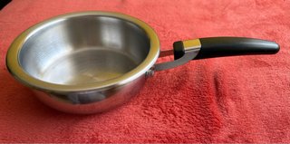 Olla Iber 24cm Acero Inoxidable y Cazo  de regalo