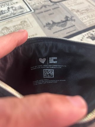 Borsa da toilette Yves Saint Laurent ORIGINALE mai usata