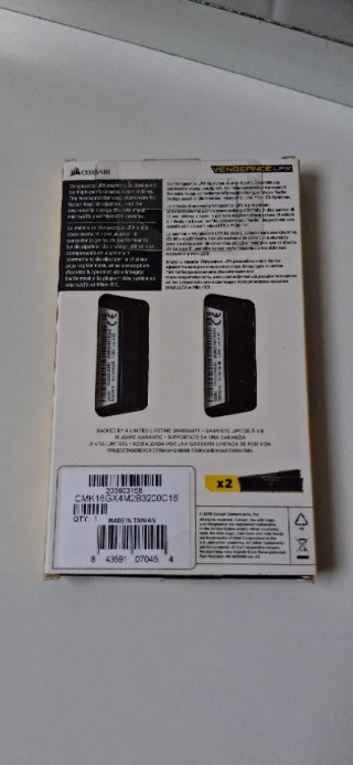 RAM Corsair Vengeance (2x8) LPX 16GB DDR4 3200MHz