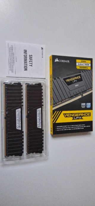 RAM Corsair Vengeance (2x8) LPX 16GB DDR4 3200MHz