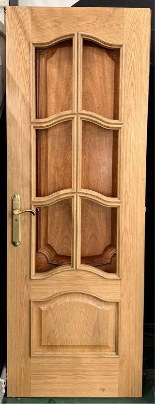 Puerta madera diseño moderno