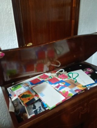 Mueble zapatero de madera