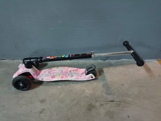 Patinete infantil 3 ruedas ajustable 3 a 12 años