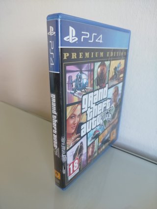 GTA V PS4 Premium Edition + Mapa