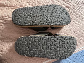 Sandalias Natura plataforma verde oliva talla 39