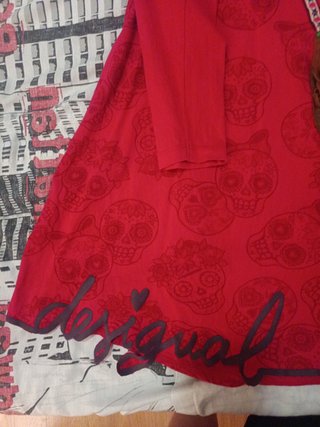 Vestido niña Desigual rojo