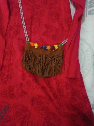 Vestido niña Desigual rojo