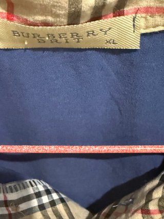 Polo Burberry Blu XL/46/56