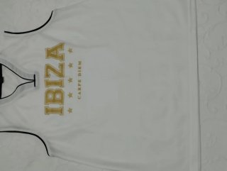 Camiseta Ibiza Carpe Diem Dorada