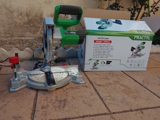 Taladro de mesa y sierra ingletadora