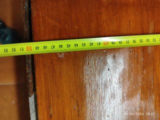 Mesa antigua madera plegable