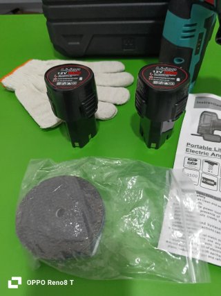 Mini Amoladora Eléctrica Portátil 12V