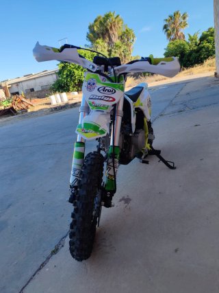 Pit Bike IMR Motocross Verde y Blanca