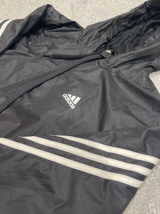 Chaqueta Cortavientos Adidas Negra Talla M