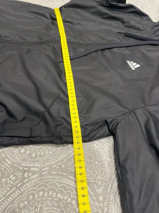 Chaqueta Cortavientos Adidas Negra Talla M