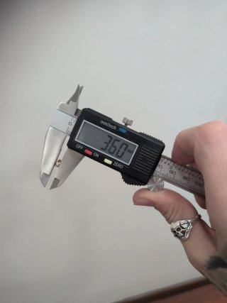 Pendientes Oro Cuadrados Perla Pequeños