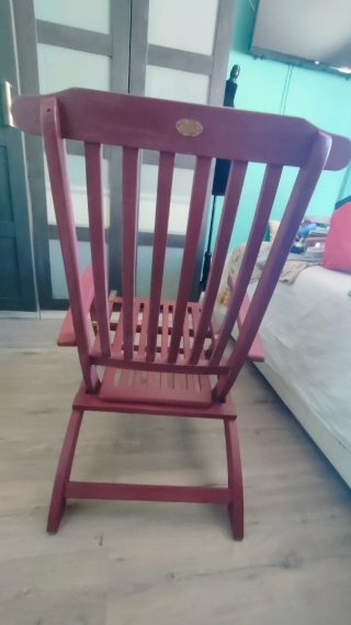 Tumbona de madera maciza Teka