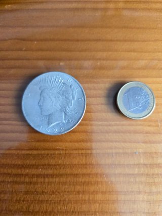 Moneda Paz Conmemorativa 1922