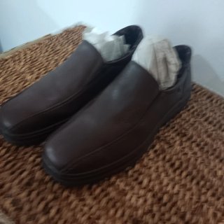 Zapatos de piel hombre marrones sin estrenar