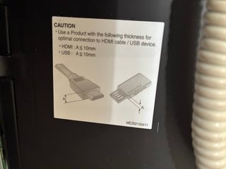 Televisor Plano 46 con Mando