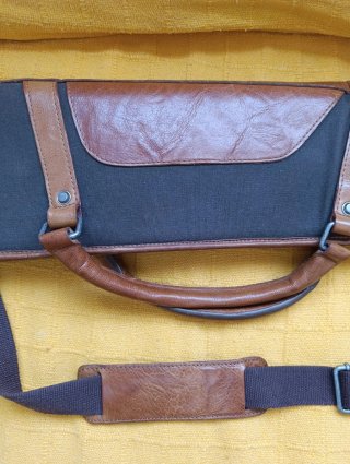 Funda Escopeta Härkila Cuero y Lona Premium