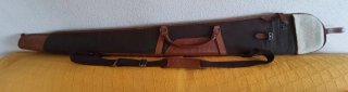 Funda Escopeta Härkila Cuero y Lona Premium