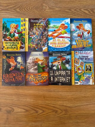 8 Libres Geronimo Stilton En Català