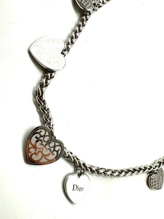 Collar Dior Trébol y Corazón