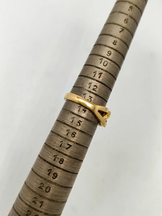 Anillo Oro 18kt Ovales Calados