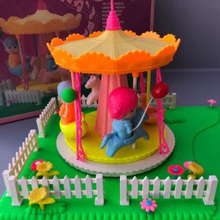 Pin y Pon Carrusel Musical Tío Vivo Años 80