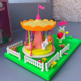 Pin y Pon Carrusel Musical Tío Vivo Años 80