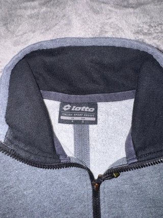 Chaqueta deportiva retro Lotto gris Talla S mujer