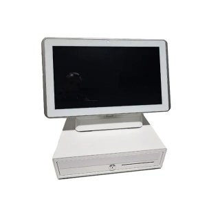 TPV táctil blanco con caja - i3, 8GB RAM, 120GB