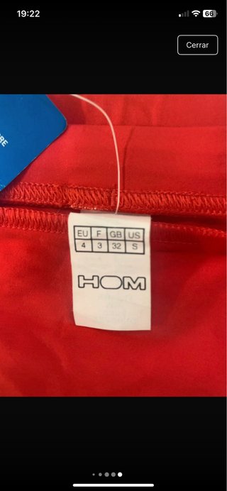 Bañador HOM Rojo Hombre